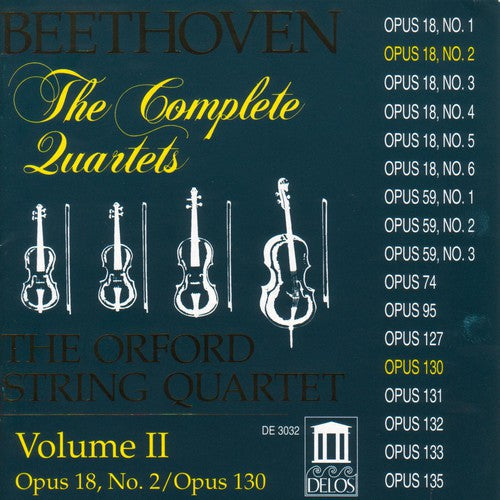 Orford String Quartet - Complete Quartets 2 Music CD