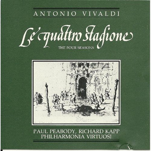 Philharmonia Virtuosi - Vivaldi, A. : Four Seasons/Con 2 VNS Music CD