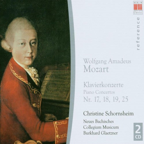 W.A. Mozart - Piano Concertos Music CD