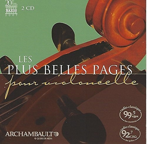 Violon Celle Naxos Cjpx - Les Plus Belles Pages Music CD