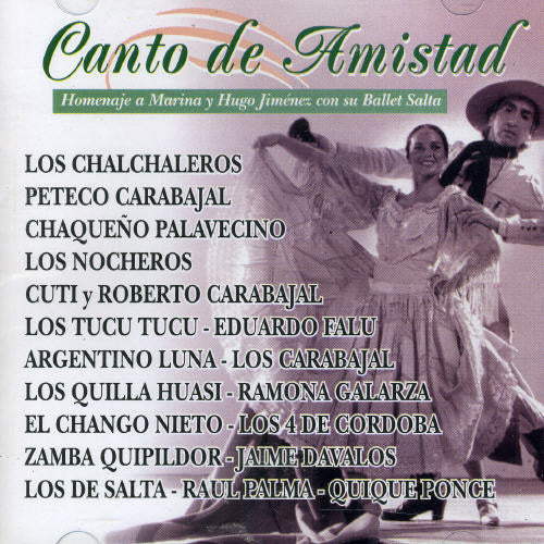 Canto De Amistad - Canto de Amistad / Various Music CD