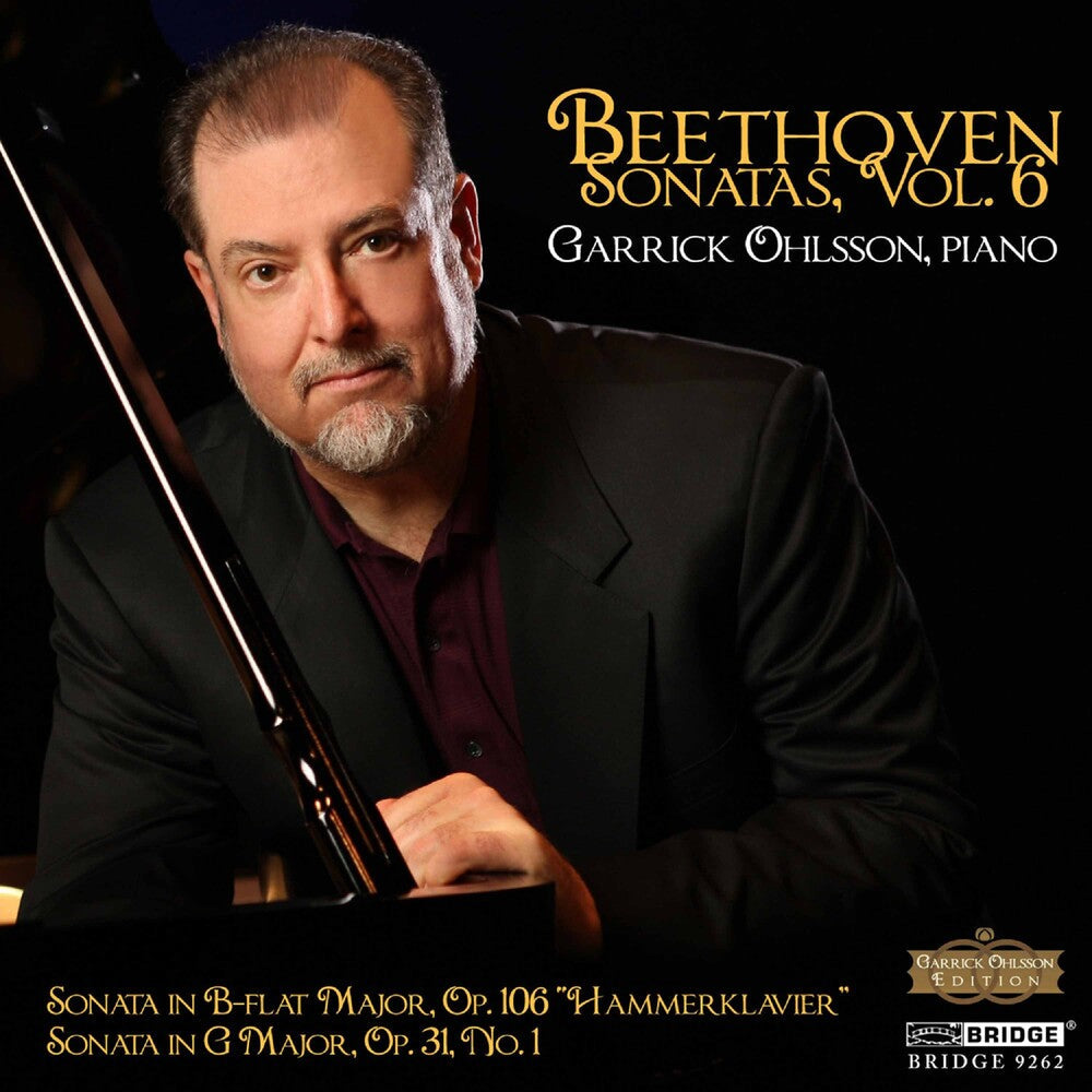 GARRICK OHLSSON - Sonatas 6 Music CD