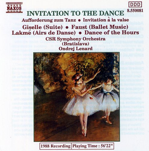 Ondrej Lenard - Invitation to the Dance Music CD