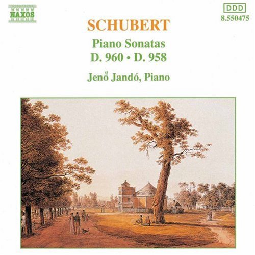 JenÅ‘ Jandó - Piano Sonatas 958 & 960 Music CD