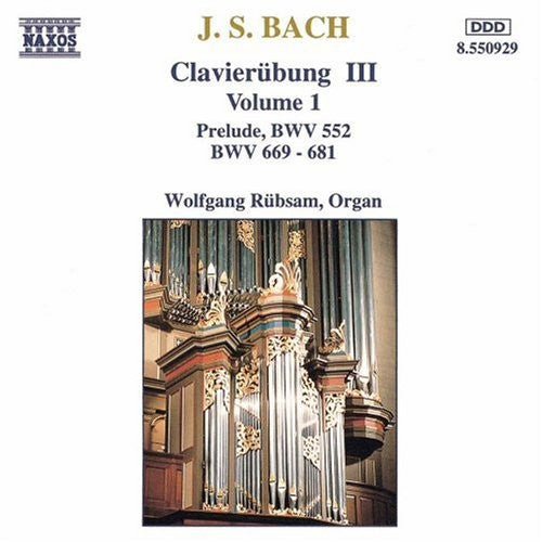 J. RHEINBERGER - Clavierubung Volume 1 Music CD