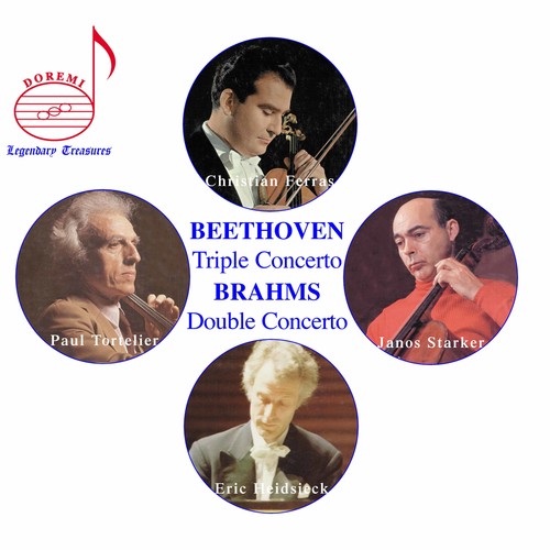 Dvorak/Tchaikovsky/Bruch - Triple & Double Concertos Music CD