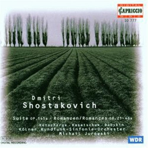 Shostakovich / Yurovsky - Suite Op 145A / Romances Op 21-46A Music CD