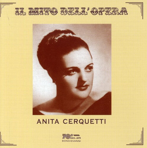 Anita Cerquetti - Recital Music CD