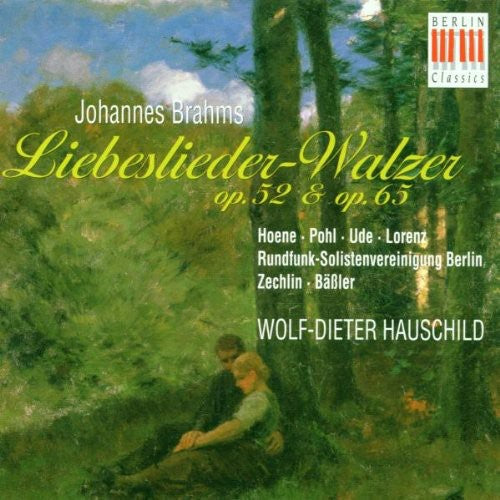 J. BRAHMS - Liebeslieder Waltzes Op 52 & Op 65 Music CD