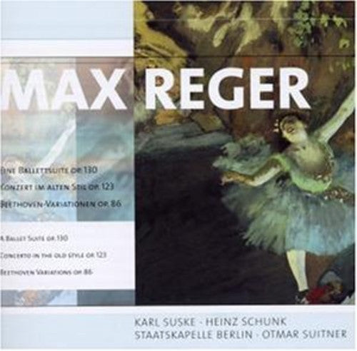 M. REGER - Ballet Suite Music CD