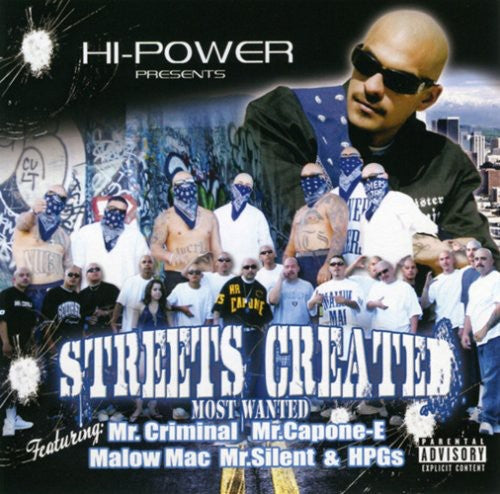 Hi Power Presents - Streets Created Most Wanted Music CD