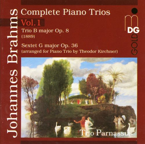 J. BRAHMS - Piano Trio in B Music CD