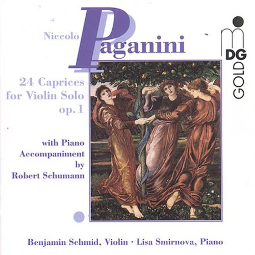 N. PAGANINI - 24 Caprices for Violin Music CD