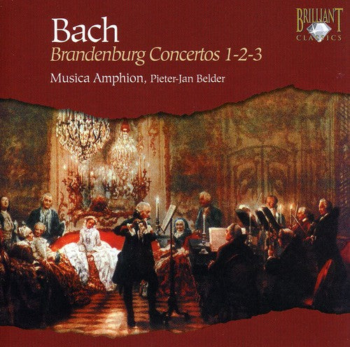 J.S. Bach - Brandenburg Concertos 1-2-3 Music CD