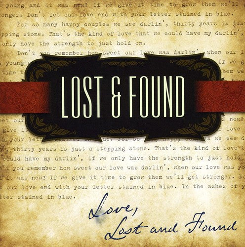 Lost & Found - Love, Lost and Found Music CD