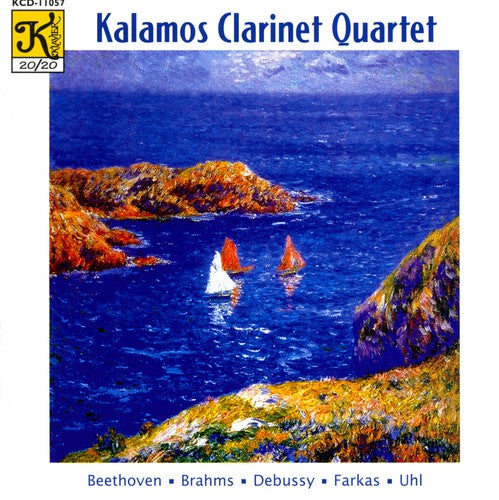 Kalamos Clarinet / Beethoven / Monroe / Farkas - Clarinet Quartets Music CD