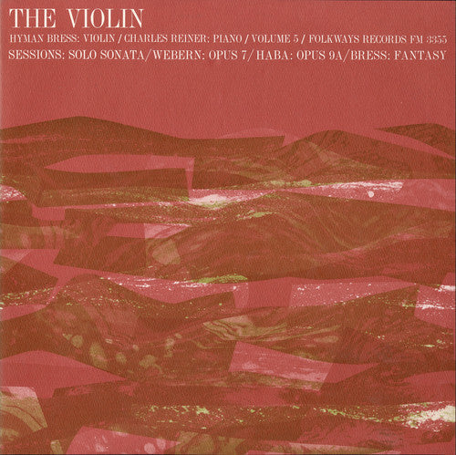 Hyman Bress - The Violin: Vol. 5 Music CD