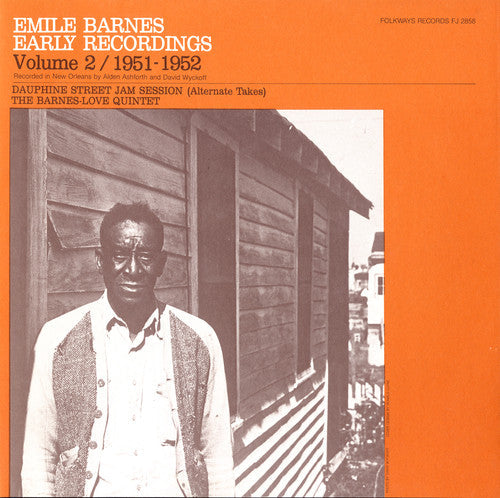 Emile Barnes - Emile Barnes: Early Recordings 2 (1951-1952) Music CD