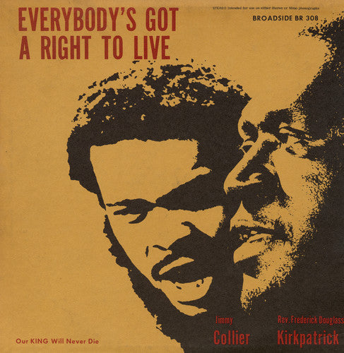 Collier/Kirkpatrick - Everybody's Got a Right to Live Music CD