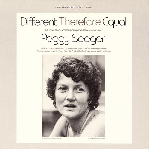 Peggy Seeger - Different Therefore Equal Music CD