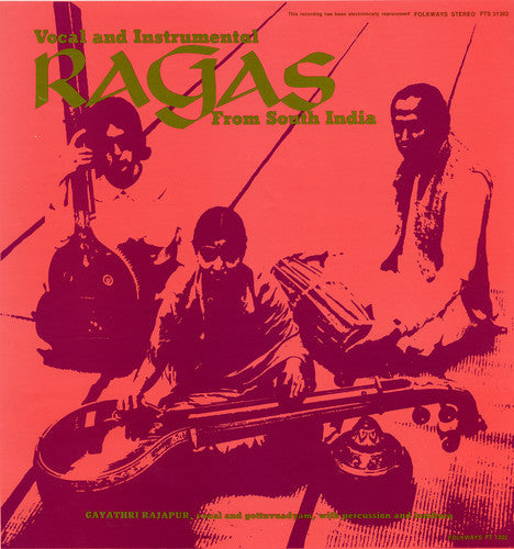 Gayathri Kassebaum Rajapur - Ragas from South India Music CD