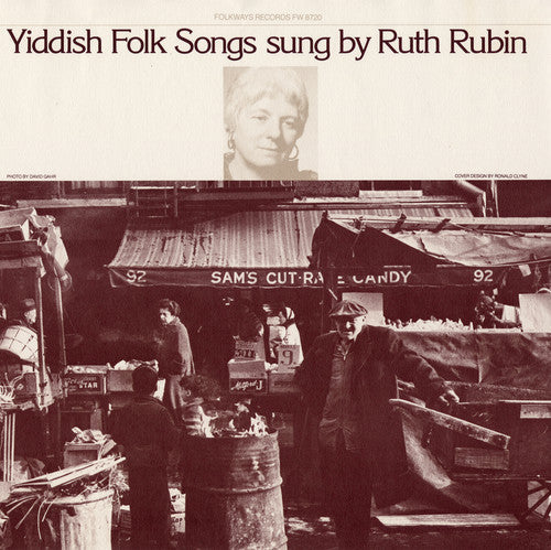 Ruth Rubin - Yiddish Folk Songs Music CD