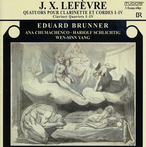 Eduard Brunner - Quartets for Clarinet & String Trio 1-4 Music CD