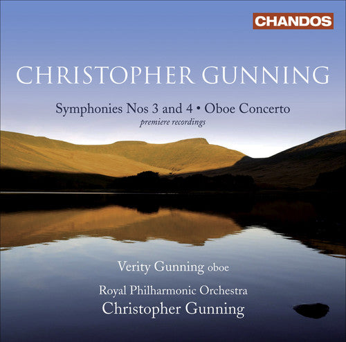Christopher Gunning - Symphonies Nos 3 & 4 Oboe Concerto Music CD