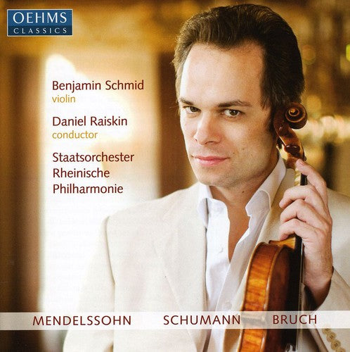 Mendelssohn/Schumann/Bruch - Works for Violin & Orchestra Music CD