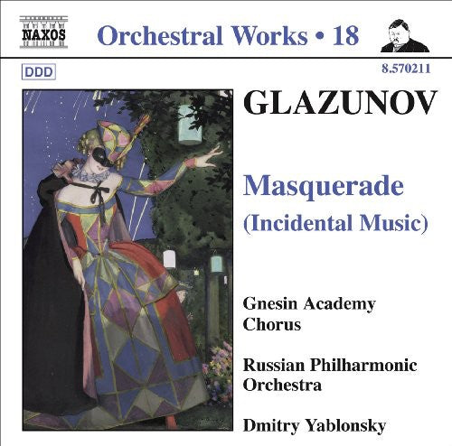 Dmitry Yablonsky - Orchestral Works 18 (Masquerade) Music CD