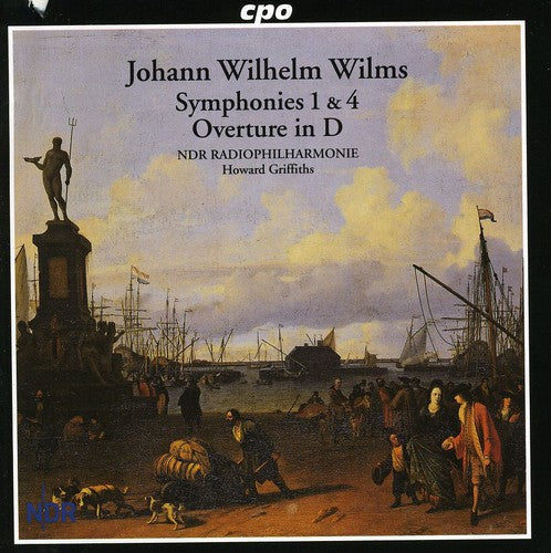 J.W. Wilms - Symphonies 1 & 4 / Overture in D Music CD