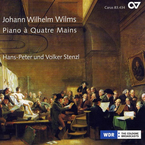 Johann Wilhelm Wilms - Piano for Four Hands Music CD