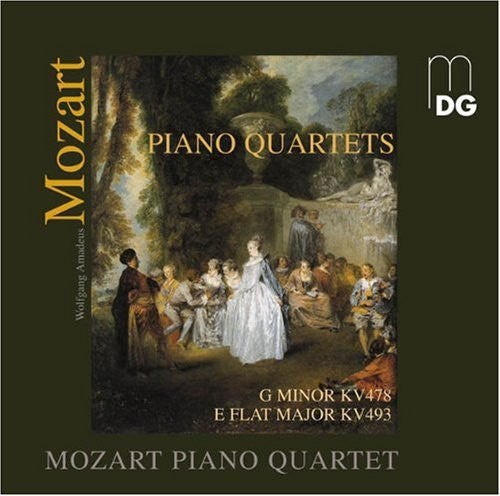 Mozart - Piano Quartets KV478 & 493 Music CD