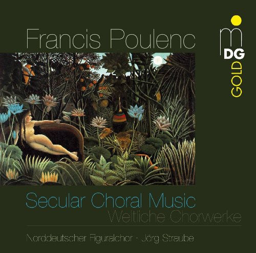 F. POULENC - Secular Choral Works Music CD