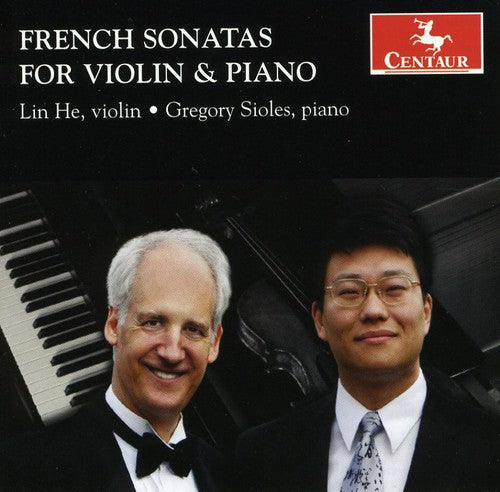 Lin He - French Sonatas for Violin & Piano Music CD