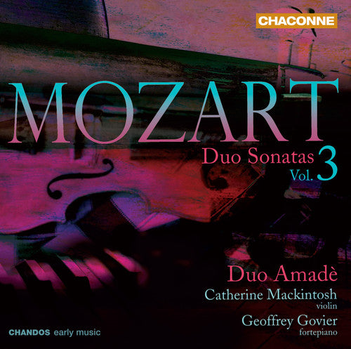 W.A. Mozart - Duo Sonatas 3 Music CD