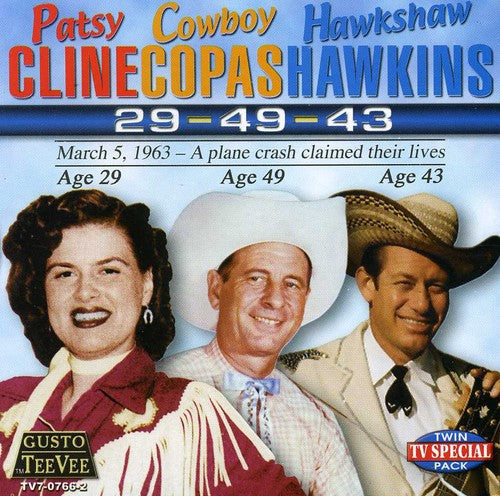 Cline/Copas/Hawkins - 29-49-43 Music CD