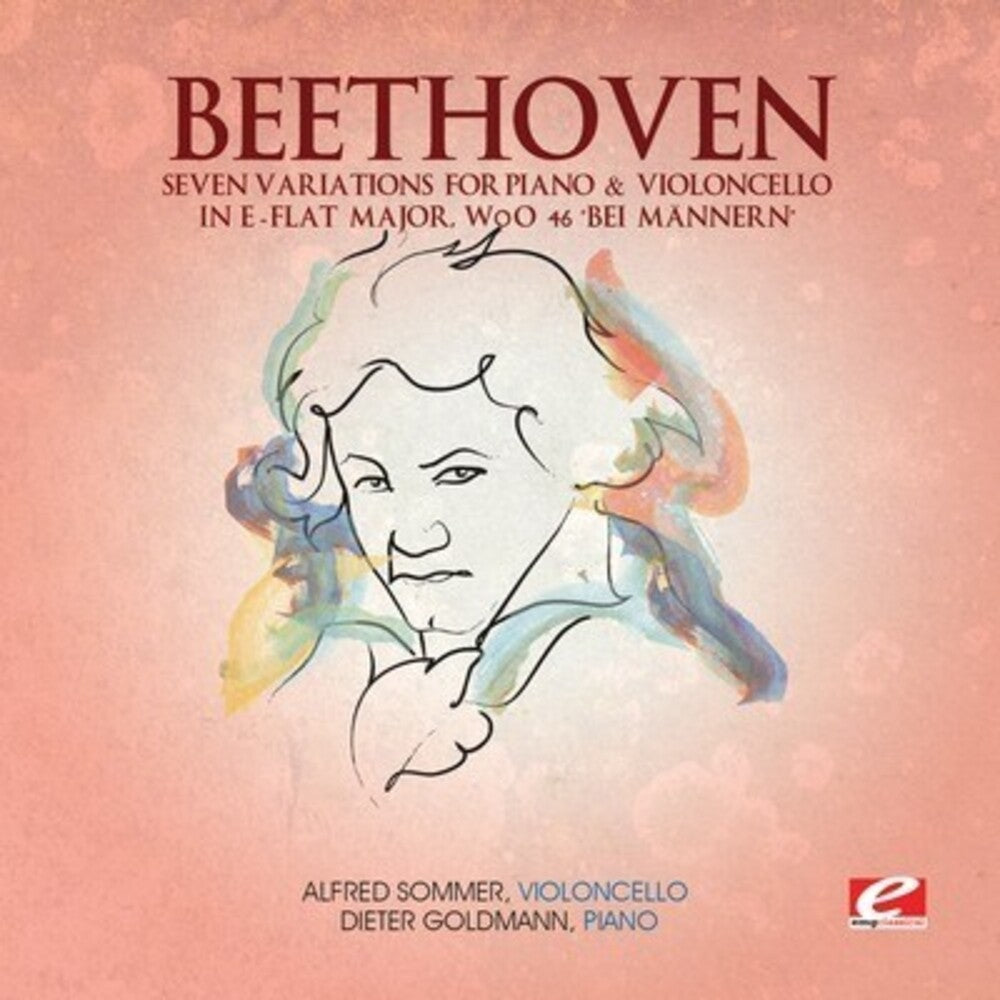 Beethoven - Seven Variationsr Piano & Violoncello E-Flat Major Music CD