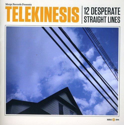 Telekinesis - 12 Desperate Straight Lines Music CD