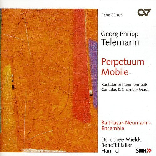 Telemann / Mields / Haller / Balthasar-Neumann-Ens - Perpetuum Mobiel / Cantatas & Chamber Music Music CD