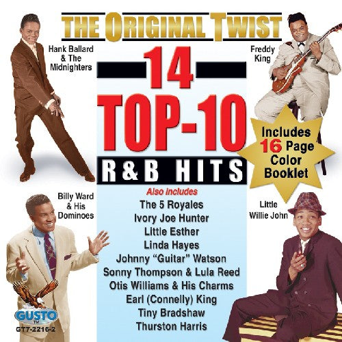 Original Twist 14 Top R&B Hits - 14 Top-ten R&B Hits Music CD