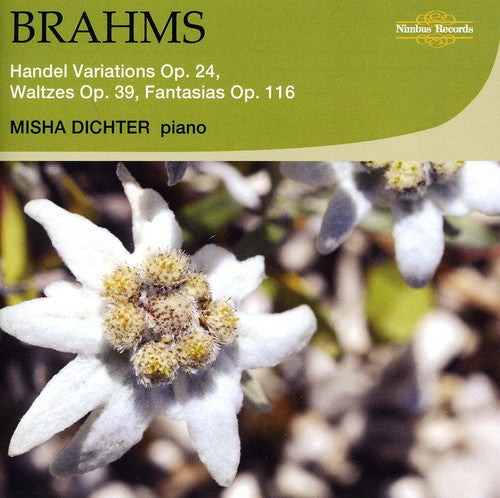Brahms / Dichter - Handel Variations Waltzes & Fantasias Music CD