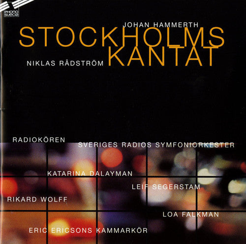 Leif Segerstam - Stockholms Kantat Music CD