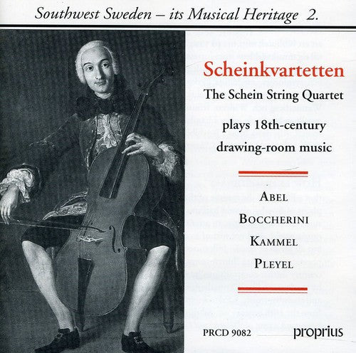 Abel / Schein String Quartet - 18th Century Drawing-Room Music CD