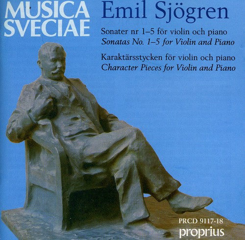 Sjogren / Sparf - Sonatas & Character Pieces Music CD