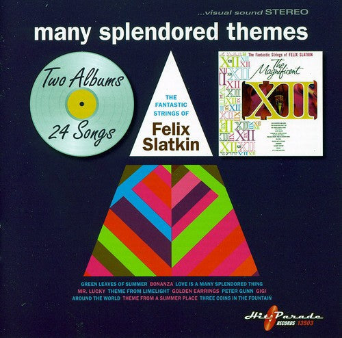 Felix Slatkin - Many Splendored Themes Music CD