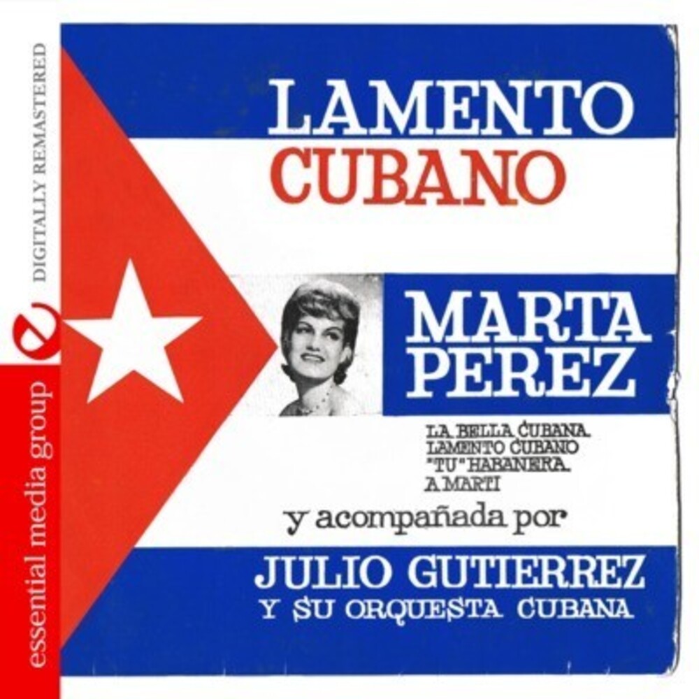 Marta Perez - Lamento Cubano Music CD