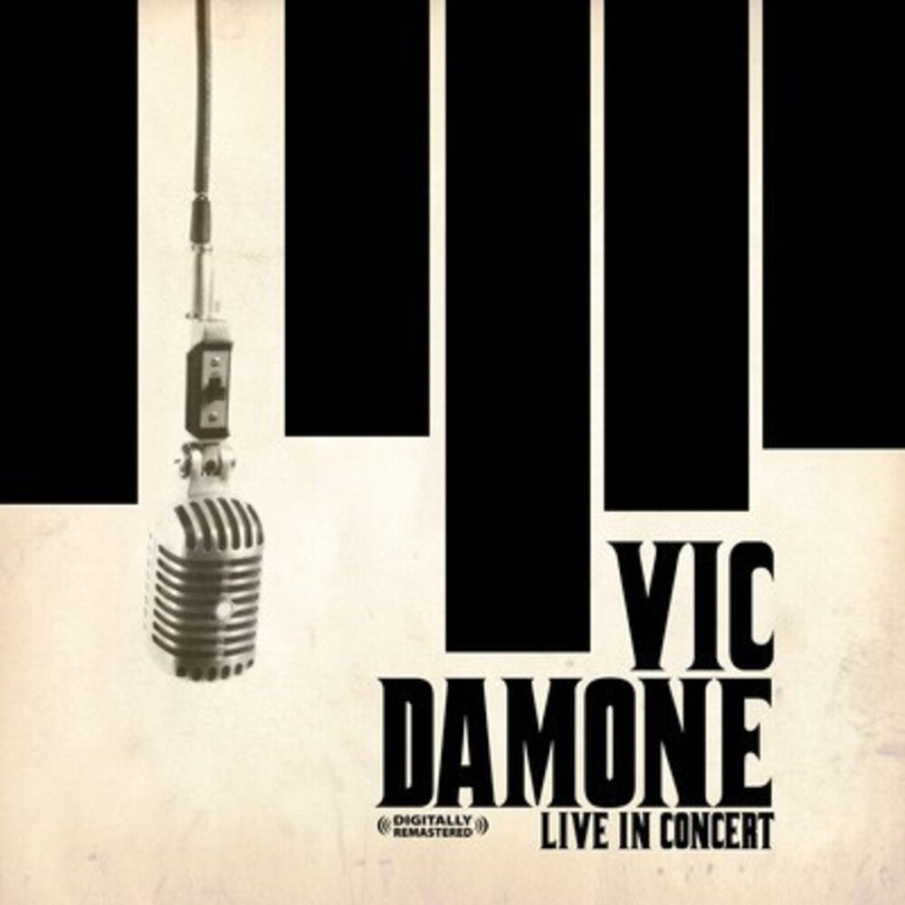 Vic Damone - Live in Concert Music CD