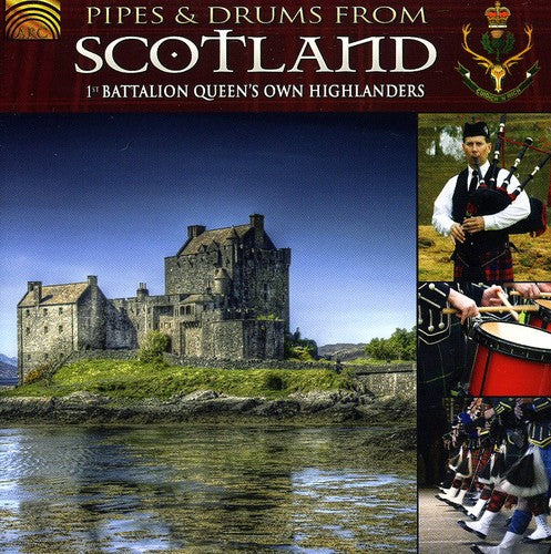 1st Battalion Queens Own Highlanders - Pipes and Drums From Scotland Music CD