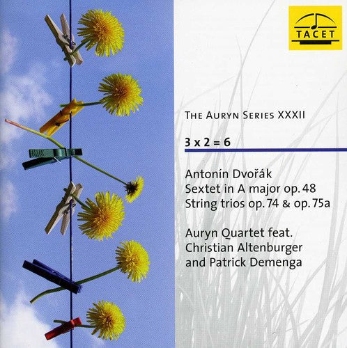 Dvorak / Auryn Quartet - Auryn Series 32: Sextet in a Major Op 48 Music CD